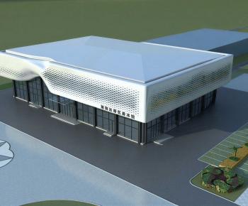 Modern Architecture Of Artistic Style-ID:372947937