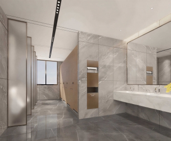 Modern Public Toilet-ID:813549042