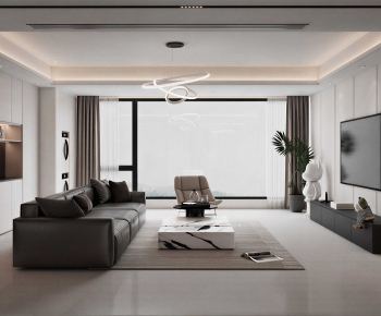Modern A Living Room-ID:913050256
