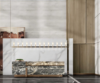 Modern Reception Desk-ID:102310295