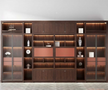 New Chinese Style Bookcase-ID:970510968