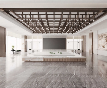 Modern Exhibition Hall-ID:539491893