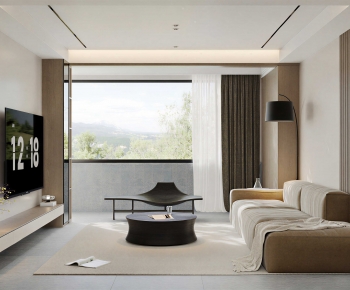 Modern A Living Room-ID:771403077