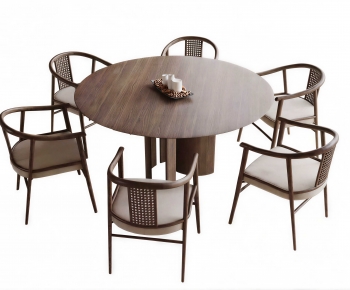 Modern Dining Table And Chairs-ID:360002044