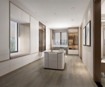 Modern Clothes Storage Area-ID:929173959