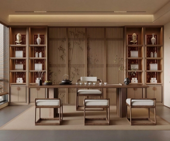 New Chinese Style Tea House-ID:939095026