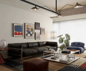 Modern A Living Room-ID:339028893