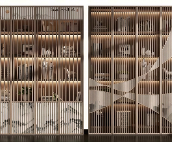 New Chinese Style Bookcase-ID:758171171