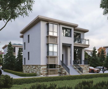 European Style Villa Appearance-ID:566394095