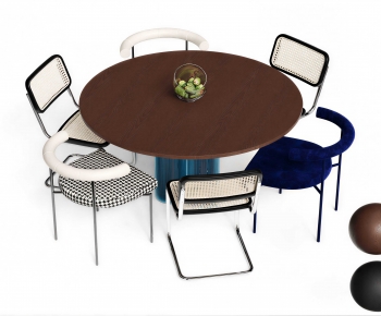 Modern Dining Table And Chairs-ID:520025979