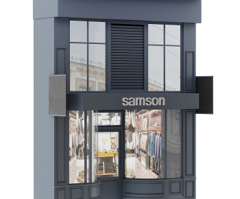 Modern Facade Element-ID:479396103