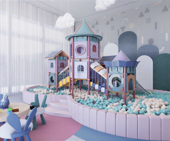 Modern Children's Amusement Park-ID:726189686