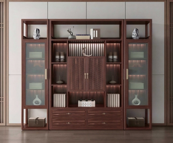 New Chinese Style Bookcase-ID:155920037
