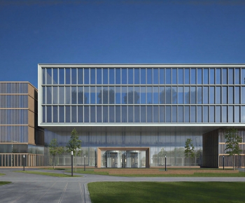 Modern Appearance Of Commercial Building-ID:867897999