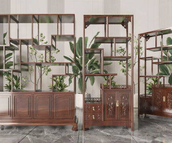 New Chinese Style Antique Rack-ID:945280084