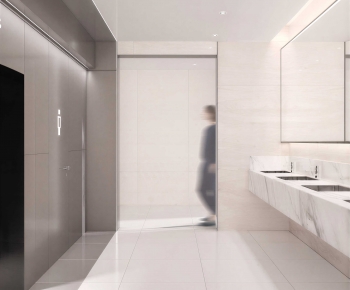 Modern Public Toilet-ID:810919051