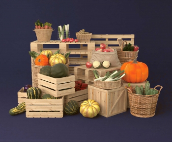 Idyllic Style Vegetables-ID:817411909