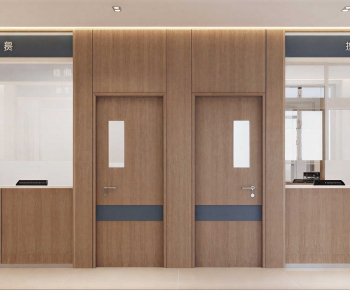 Modern Hospital Hall-ID:368022923