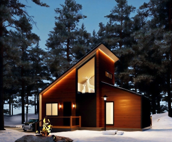 Modern Building Appearance-ID:683856962