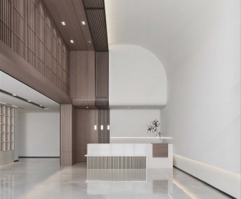 Modern Office Reception Desk-ID:514554988