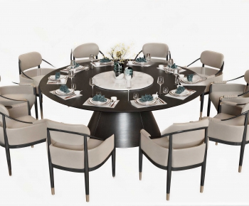 New Chinese Style Dining Table And Chairs-ID:350131997