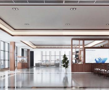 Modern Office Reception Desk-ID:473457103