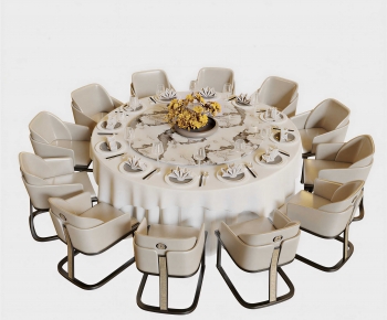 Modern Dining Table And Chairs-ID:937855969