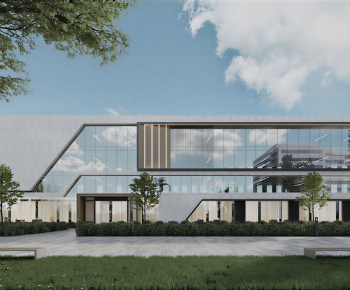 Modern Public Building-ID:581417089