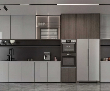 Modern Kitchen Cabinet-ID:977791074