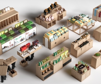 Modern Supermarket Shelf-ID:174007898