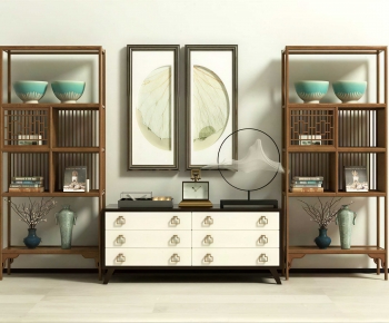 New Chinese Style Antique Rack-ID:317188028