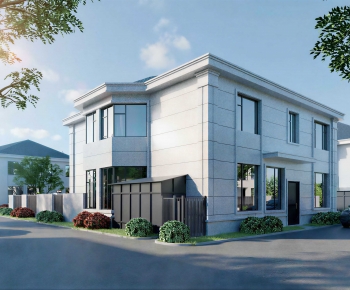 Modern Appearance Of Commercial Building-ID:149836062