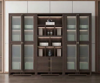New Chinese Style Bookcase-ID:194718829