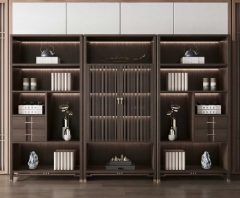 New Chinese Style Bookcase-ID:279781105