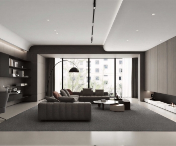 Modern A Living Room-ID:492975008