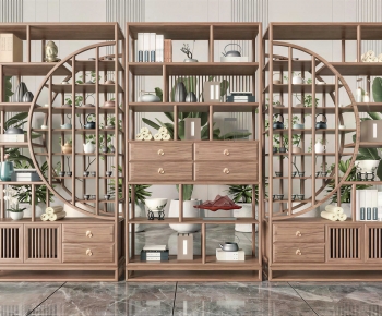 New Chinese Style Antique Rack-ID:906065941