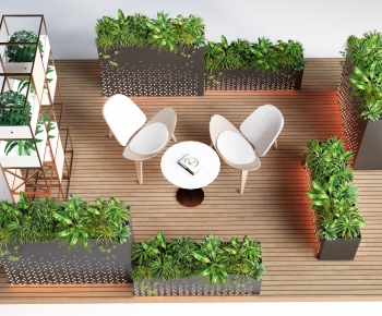 Modern Building Component-ID:811357984