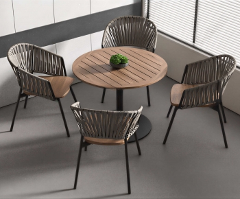 Modern Dining Table And Chairs-ID:881481897