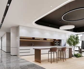 Modern Office Tea Room-ID:660983099