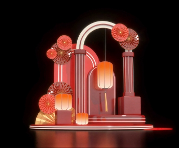 New Chinese Style Meichen-ID:344496013