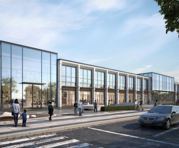 Modern Building Appearance-ID:982720991