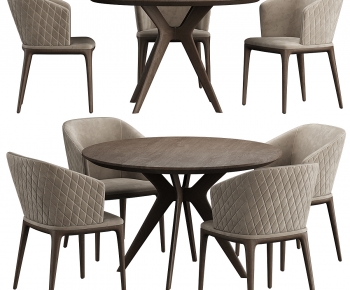 Modern Dining Table And Chairs-ID:896596912