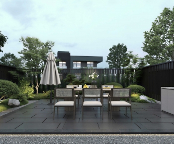 Modern Courtyard/landscape-ID:344830992