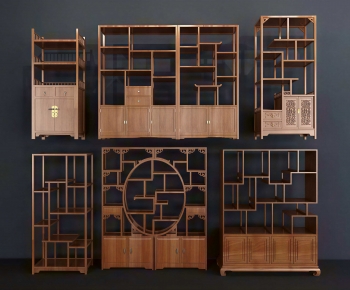 Chinese Style Antique Rack-ID:468786005