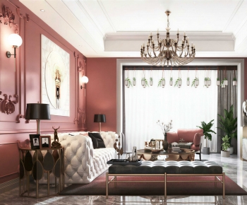 Modern A Living Room-ID:693712951