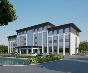 Modern Villa Appearance-ID:555584918