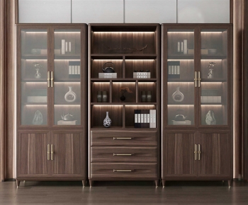 New Chinese Style Chinese Style Bookcase-ID:997709048