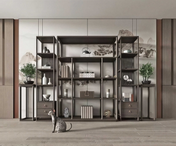 New Chinese Style Antique Rack-ID:844665054