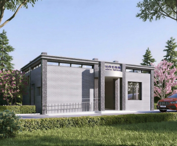 Modern Building Appearance-ID:599462996