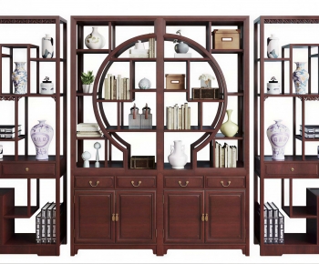 New Chinese Style Antique Rack-ID:404254918